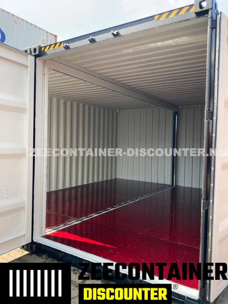 2× 20ft Zeecontainer Garagebox/Loods – Maatwerk Zeecontainer Discounter