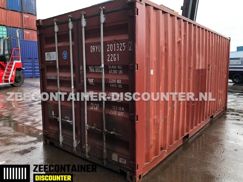 20ft Gebruikte Zeecontainer (dry-van) – Kwaliteit A (CSC) - Zeecontainer Discounter