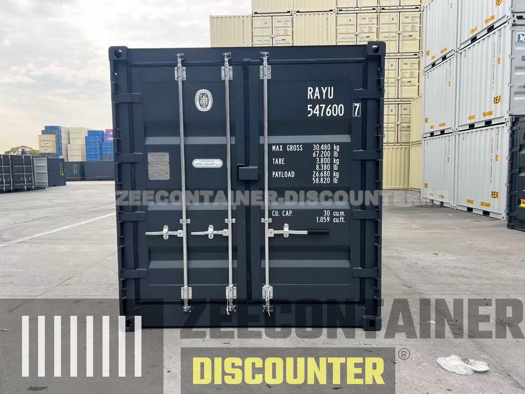 20ft All-Side-Open (ASO) – Zeecontainer RAL 7016 – Nieuw (CSC) Zeecontainer Discounter