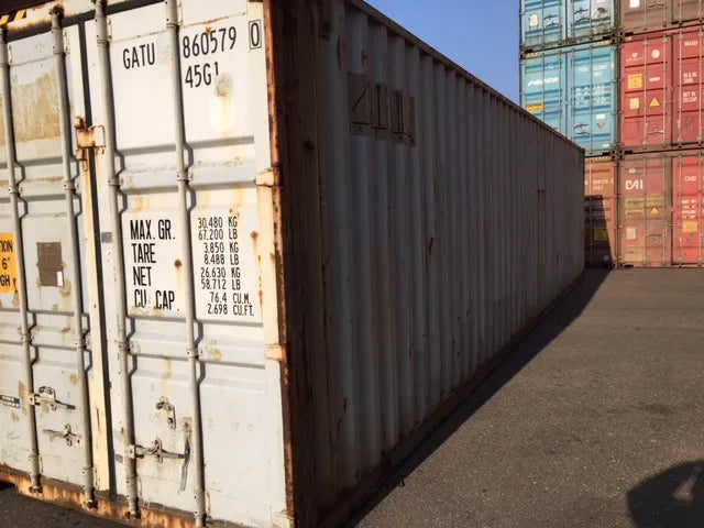 40ft High-Cube Opslagcontainer Gebruikt – Kwaliteit B Zeecontainer Discounter