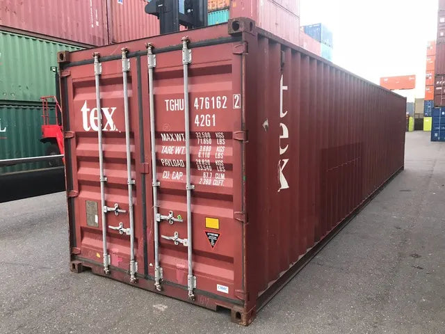 40ft Gebruikte Zeecontainer (dry-van) – Kwaliteit A (CSC) Zeecontainer Discounter