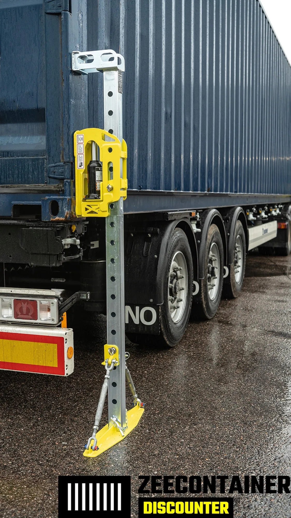 ConFoot CFU Afzetpoten – Actieve liftpoten voor container Confoot