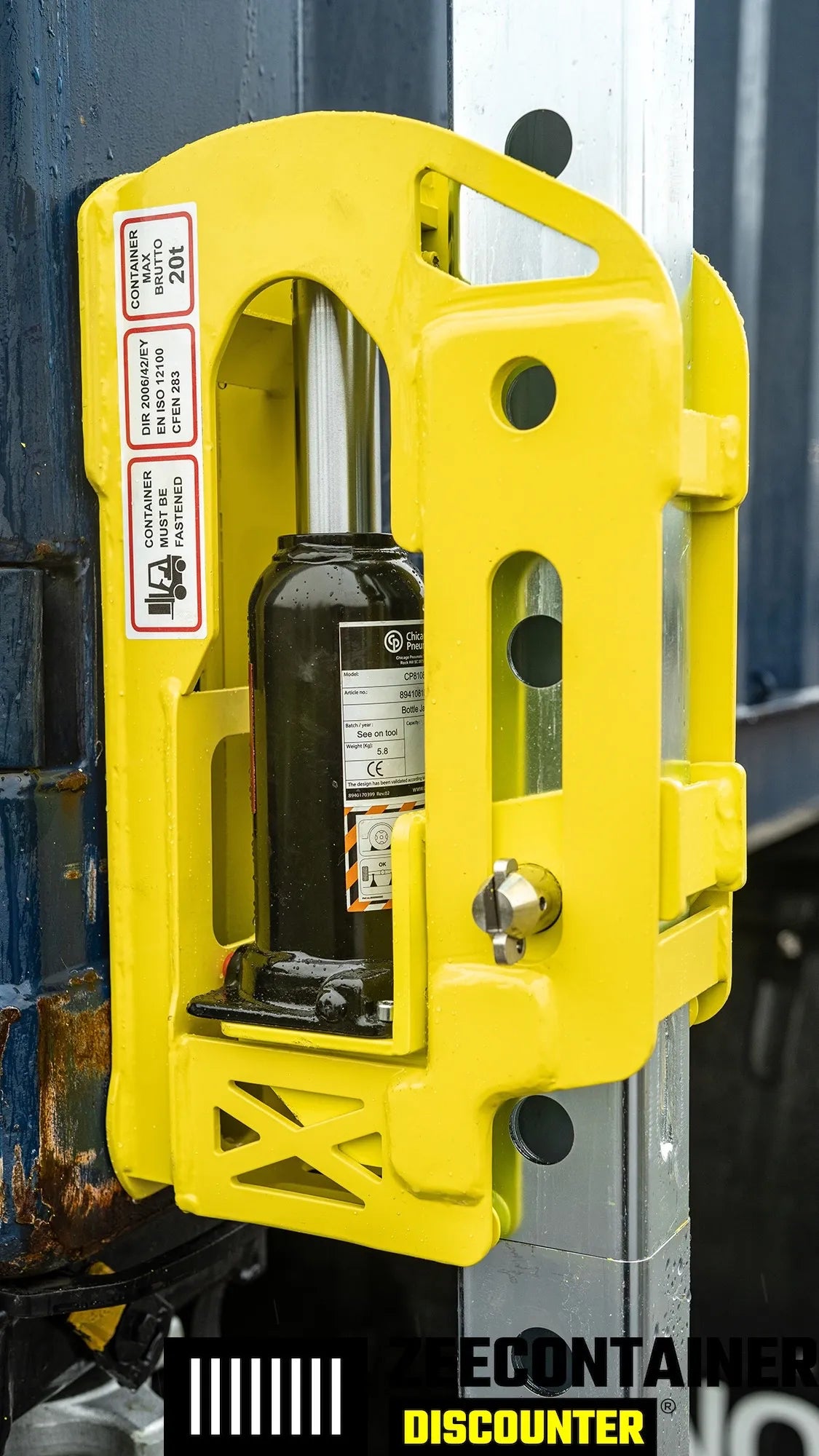 ConFoot CFU Afzetpoten – Actieve liftpoten voor container Confoot