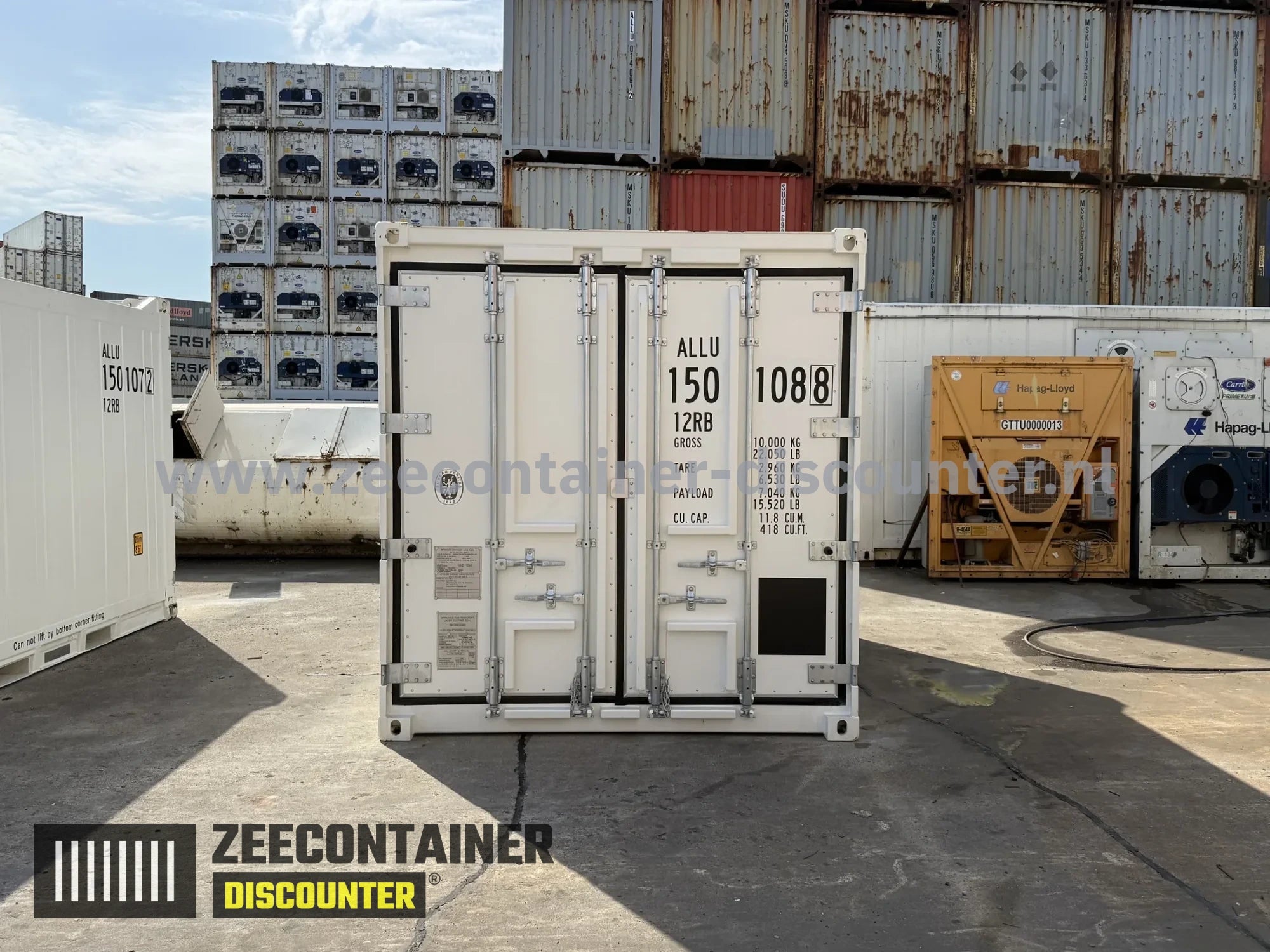 10ft Offshore Koelcontainer (reefer) - Nieuw (DNV) Zeecontainer Discounter