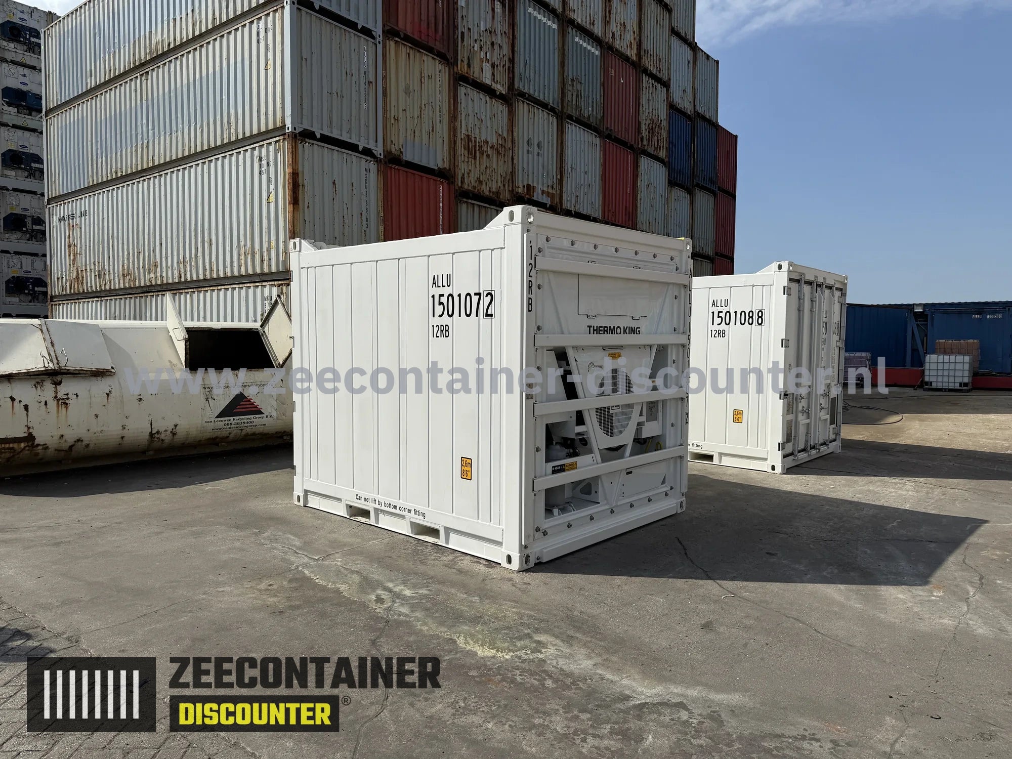 10ft Offshore Koelcontainer (reefer) - Nieuw (DNV) Zeecontainer Discounter