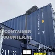 Solar LED Lamp met Bewegingssensor – 8W | IP65 Zeecontainer Discounter