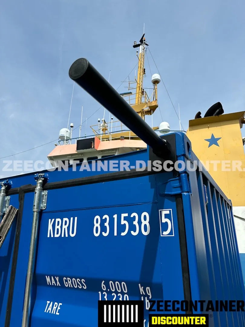ISO Container Paal met Snelkoppeling – 60 cm Zeecontainer Discounter