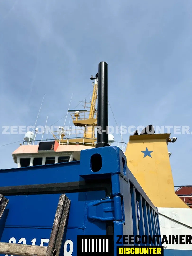 ISO Container Paal met Snelkoppeling – 60 cm Zeecontainer Discounter