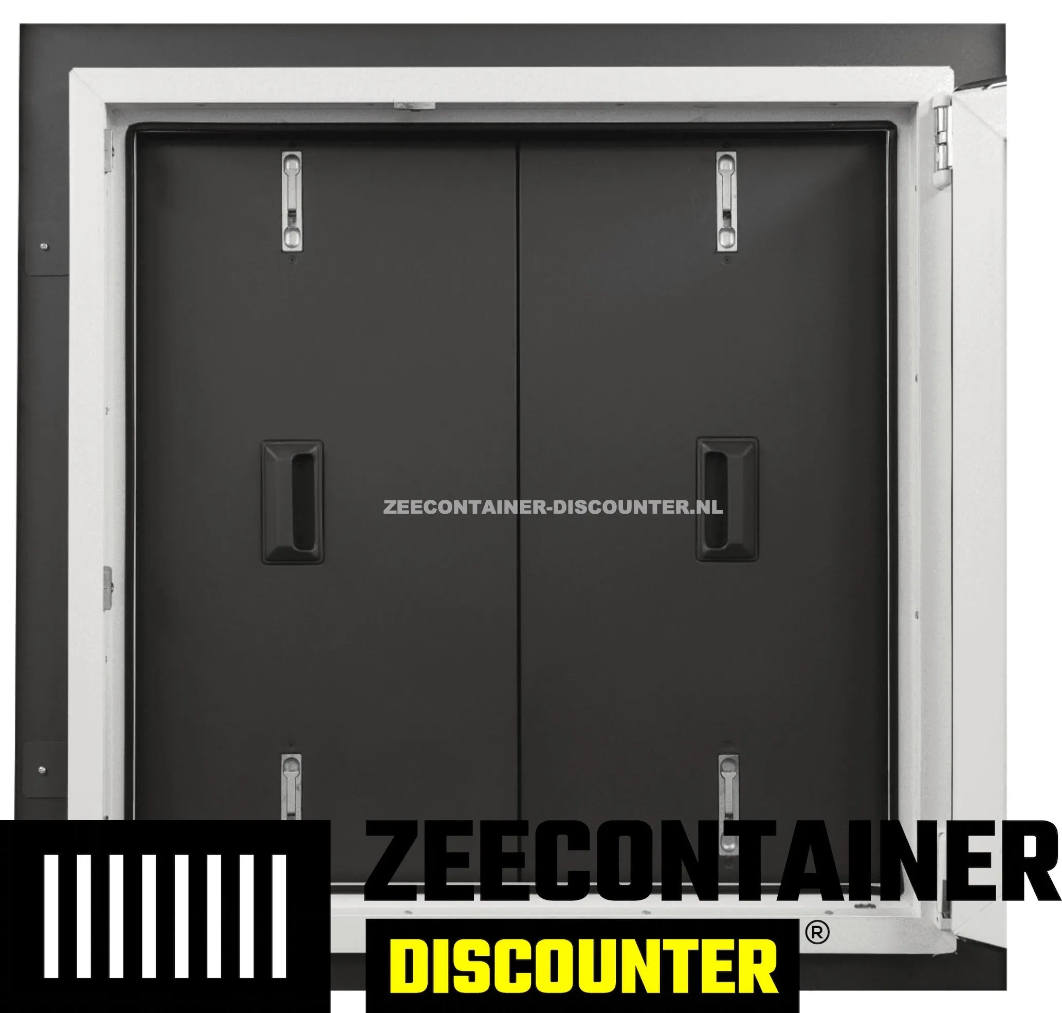 Modificatie: Raam in containerwand Plaatsen Zeecontainer Discounter