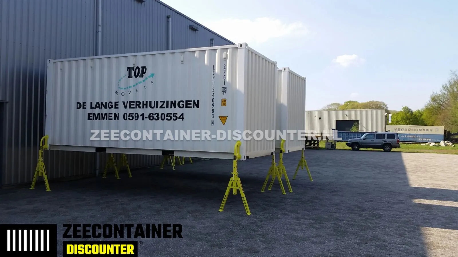 ConFoot CF Afzetpoten Set – Standaard containerpoten Confoot