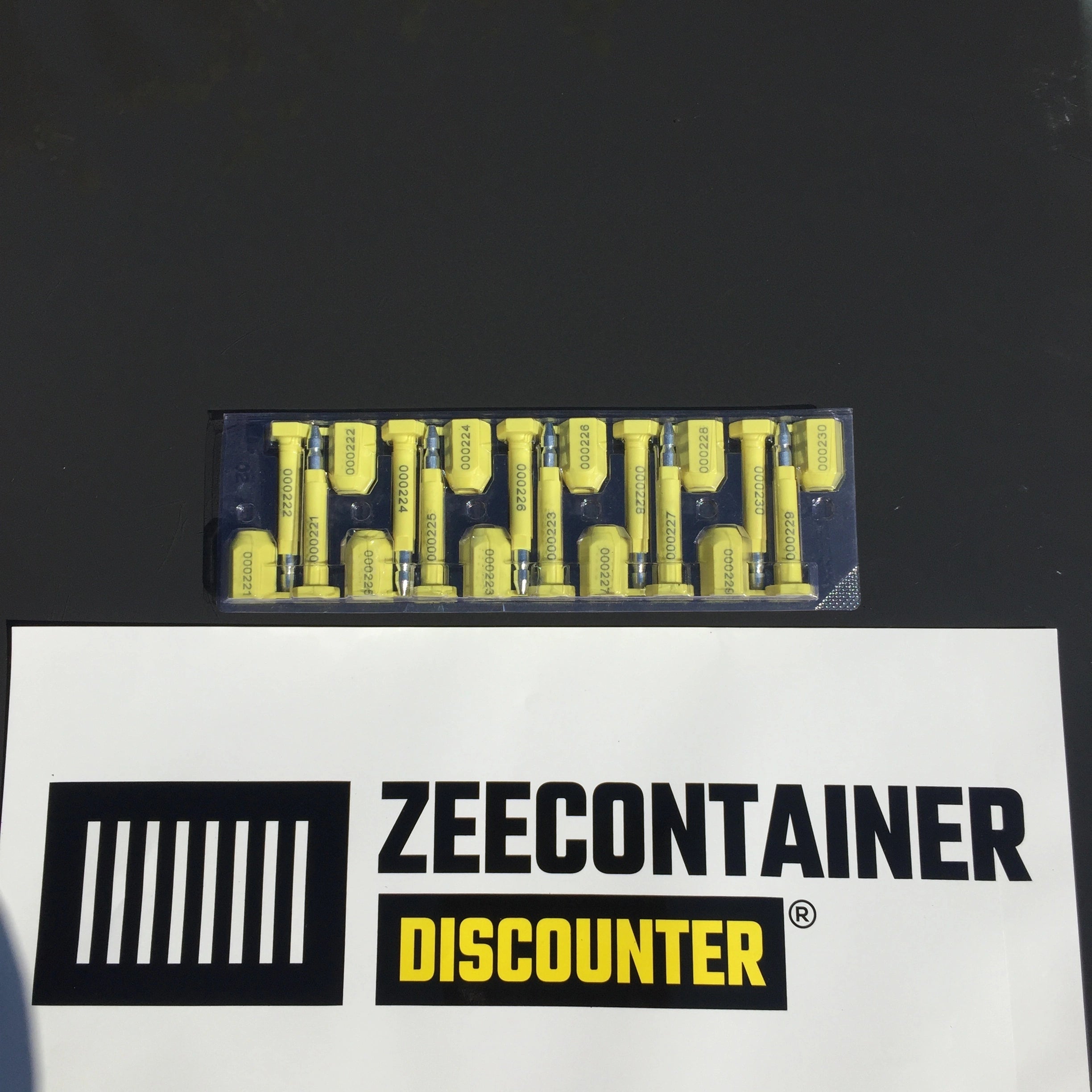ISO 17712 High Security Seal – Containerverzegeling Zeecontainer Discounter