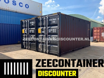 2× 20ft Zeecontainer Garagebox/Loods – Maatwerk Zeecontainer Discounter