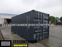 20ft Zeecontainer (Dry Van) – RAL 7016 Antracietgrijs – Nieuw (CSC)