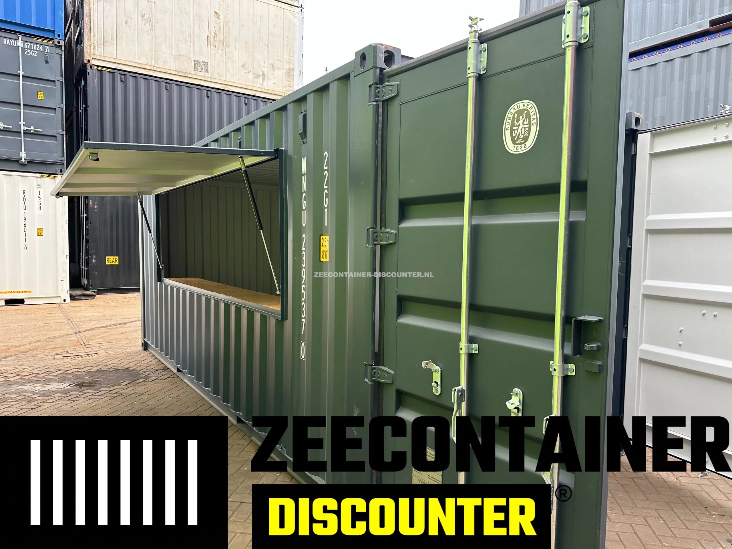 20ft Barcontainer op Maat – Complete Containeroplossing Zeecontainer Discounter