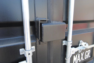 20ft Zeecontainer (Dry Van) – RAL 9005 Gitzwart – Nieuw (CSC) Zeecontainer Discounter