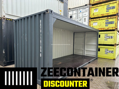 20ft Zeecontainer met 1 Open Zijwand – Maatwerk Container Zeecontainer Discounter