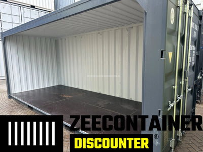 20ft Zeecontainer met 1 Open Zijwand – Maatwerk Container Zeecontainer Discounter