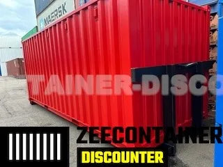Modificatie: Haakarm met Kabelslede op Container Zeecontainer Discounter