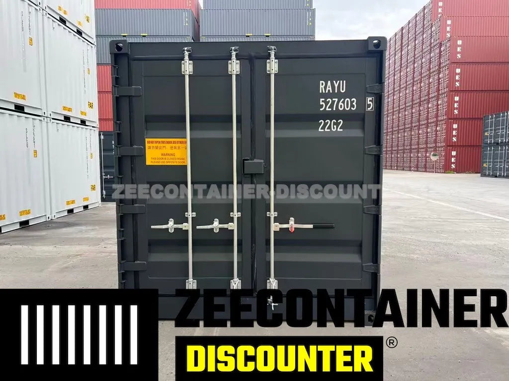 20ft Dubbeldeurs Open-Side (HC-FSA) – Zeecontainer RAL 7016 – Nieuw (CSC) Zeecontainer Discounter