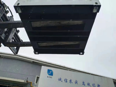 6ft Opslagcontainer in Cortenstaal – RAL 9010 Wit – Nieuw - Zeecontainer Discounter