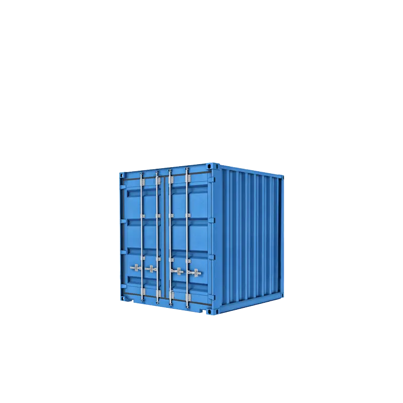 8 ft shipping container