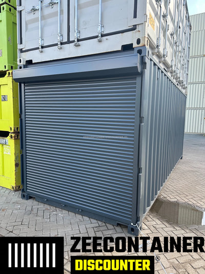 Modificatie: Containerdeuren Vervangen door Rolpoort Zeecontainer Discounter