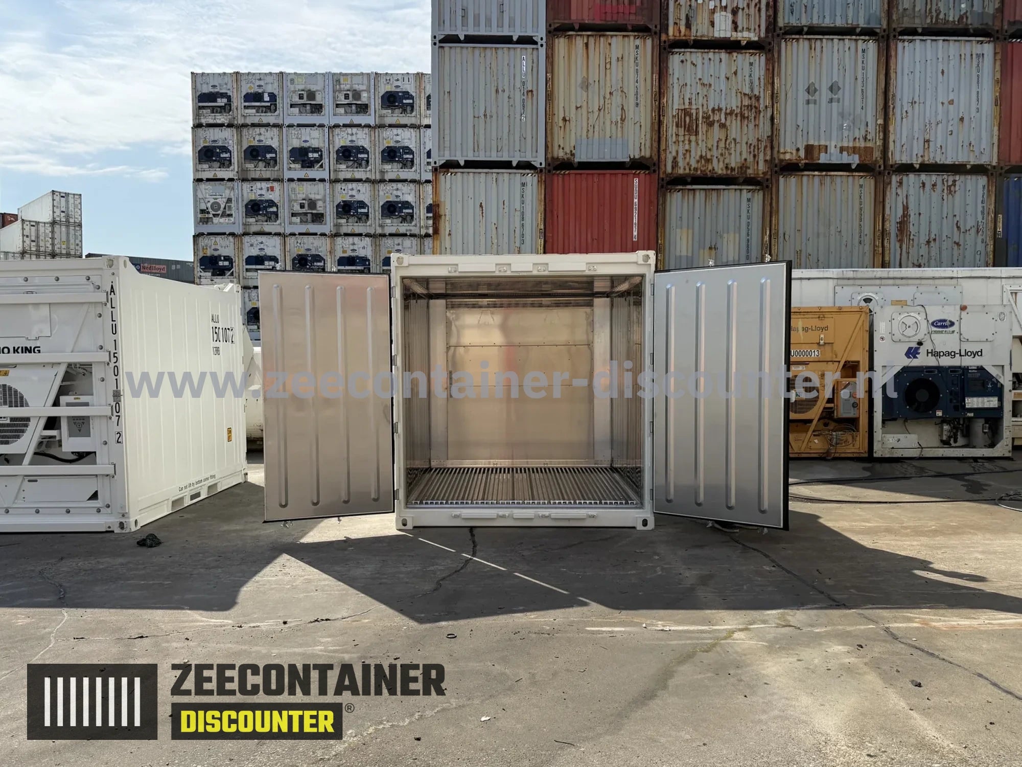 10ft Offshore Koelcontainer (reefer) - Nieuw (DNV) Zeecontainer Discounter