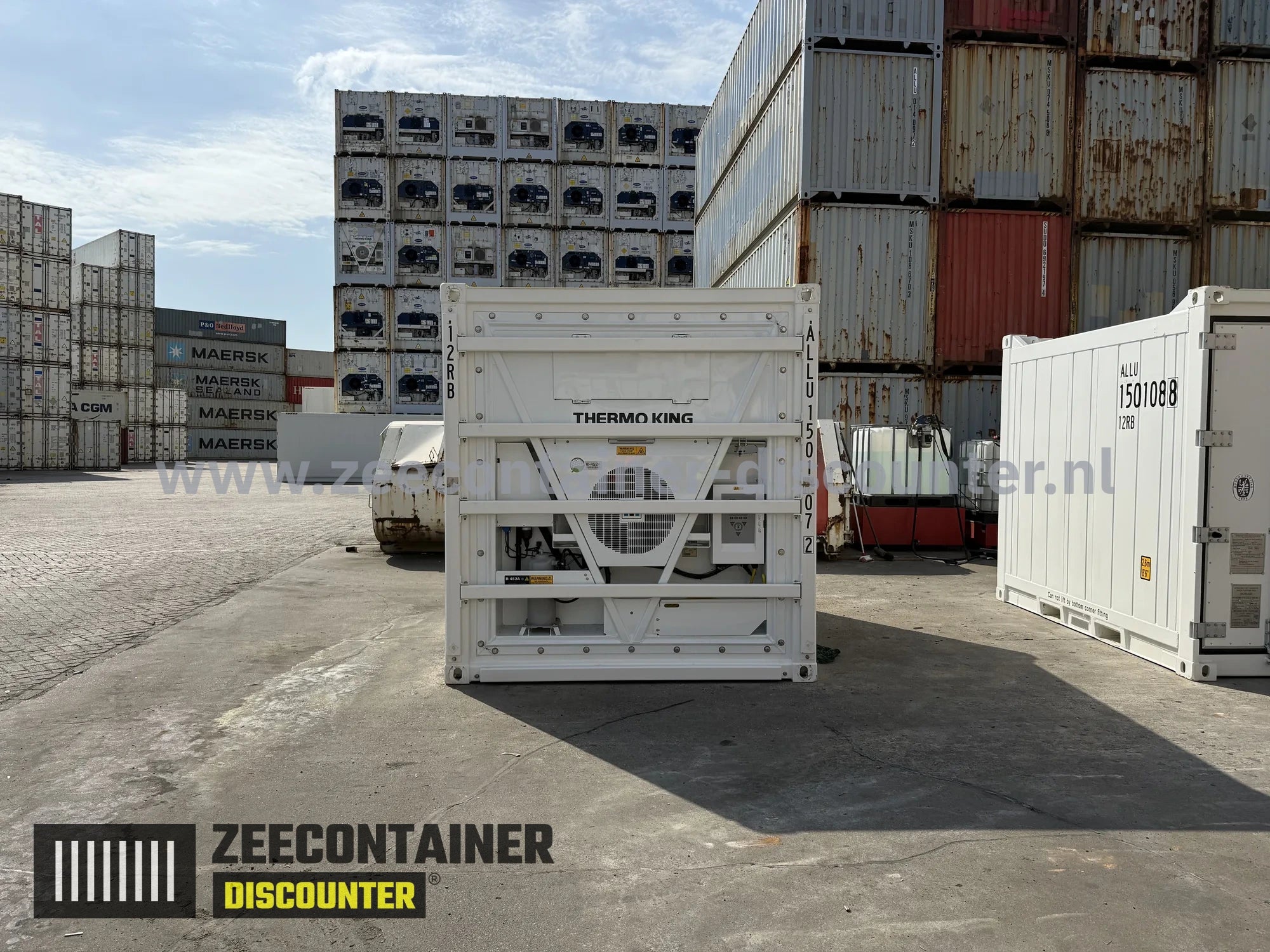 10ft Offshore Koelcontainer (reefer) - Nieuw (DNV) Zeecontainer Discounter