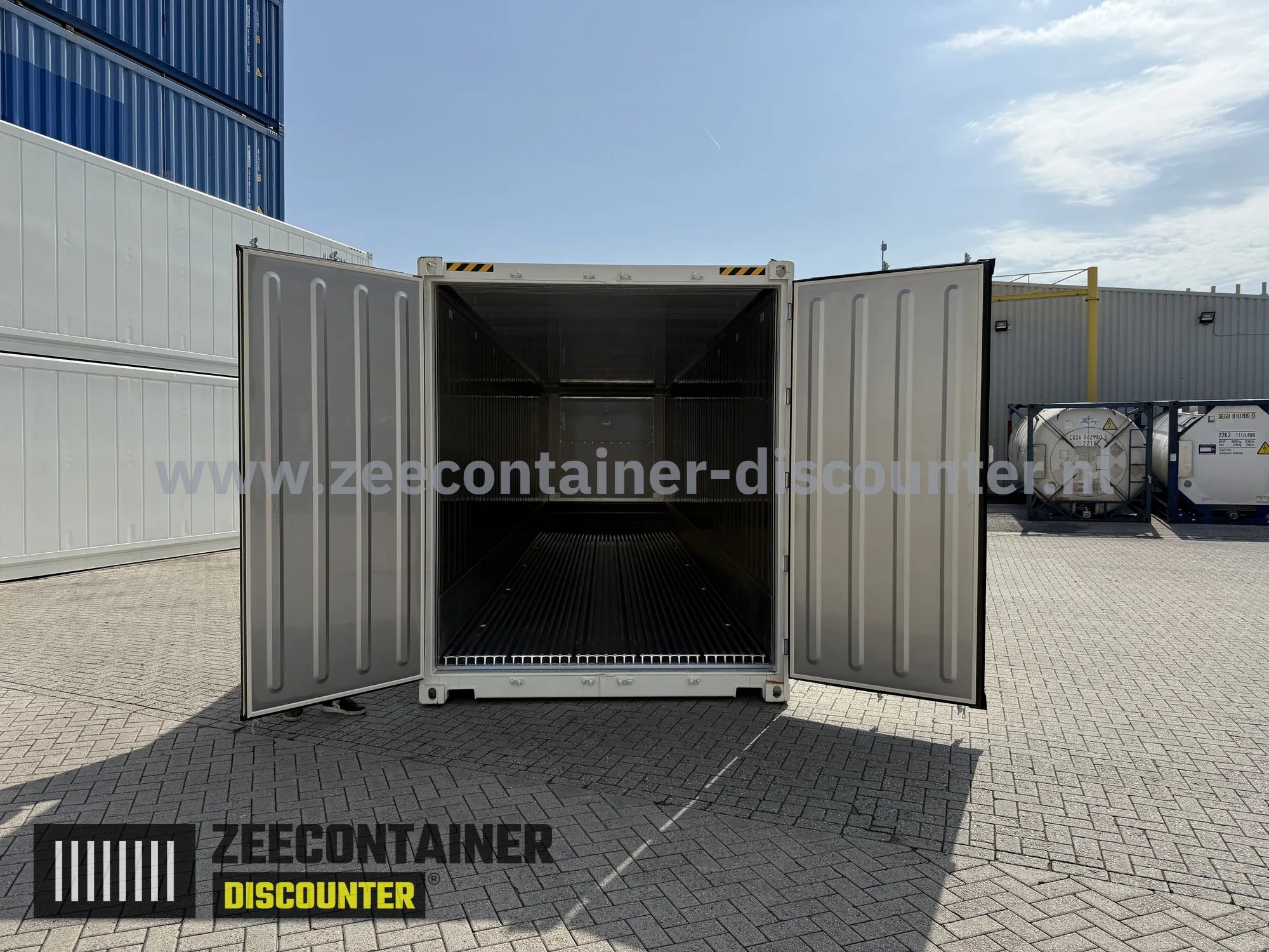 40ft High Cube Koelcontainer (reefer) - Nieuw (CSC) Zeecontainer Discounter
