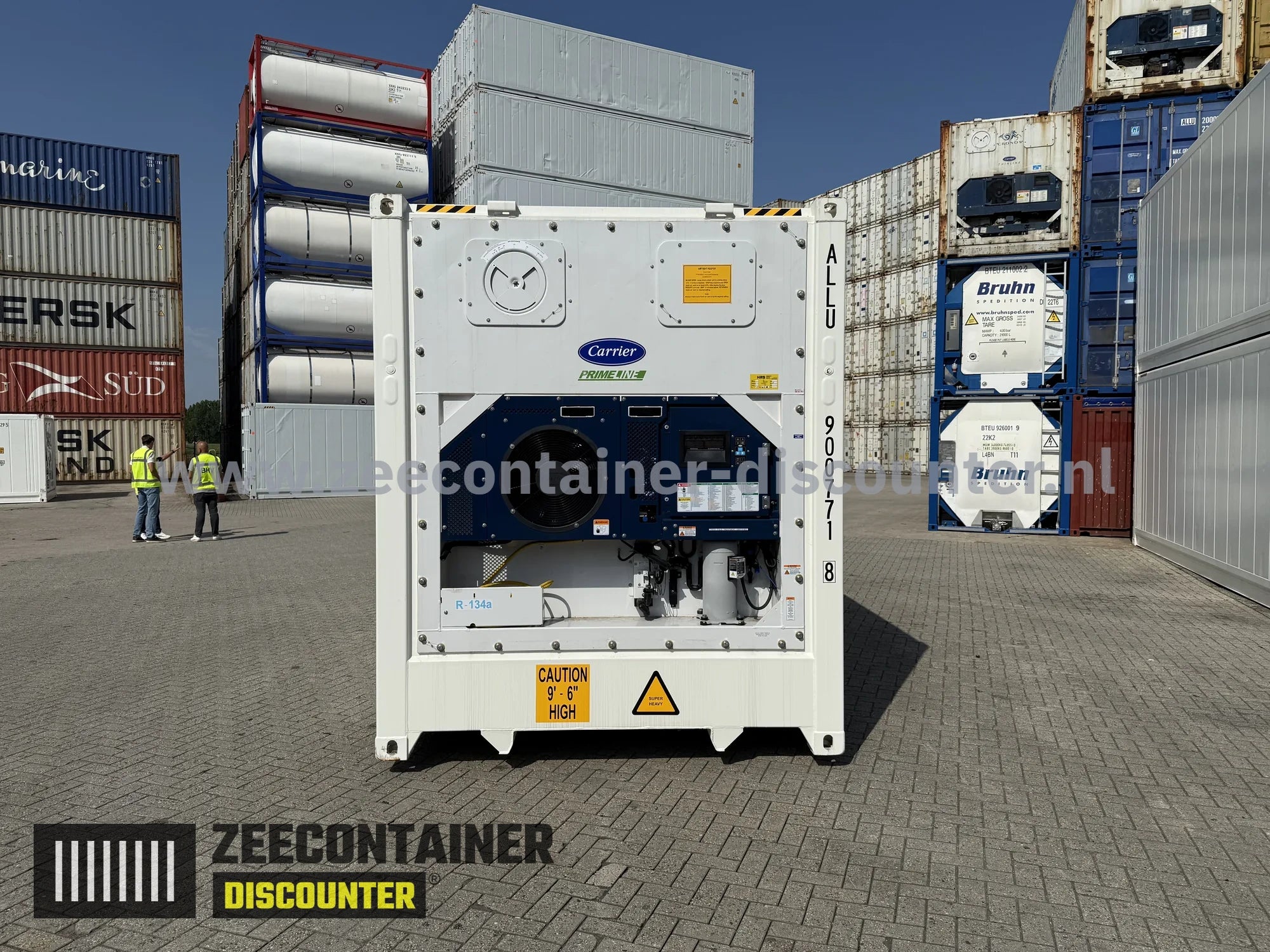 40ft High Cube Koelcontainer (reefer) - Nieuw (CSC) Zeecontainer Discounter