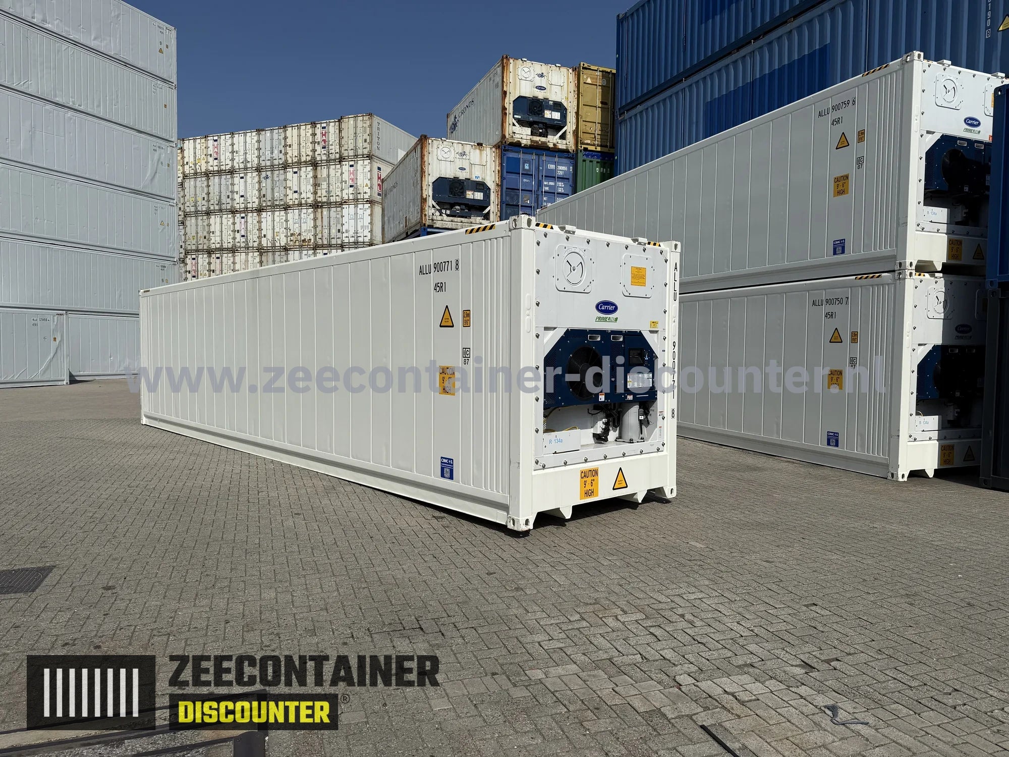 40ft High Cube Koelcontainer (reefer) - Nieuw (CSC) Zeecontainer Discounter