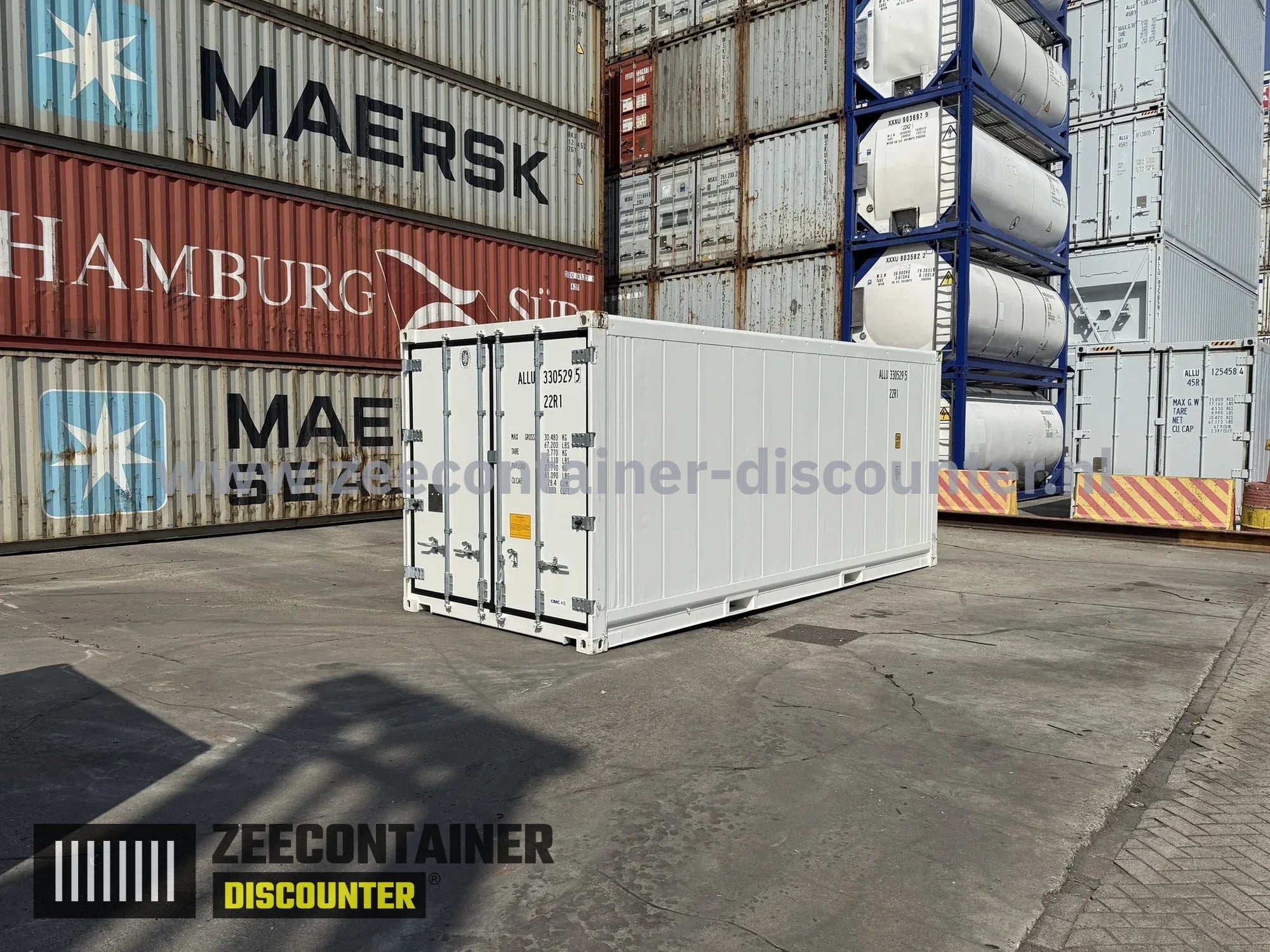 20ft Koelcontainer (reefer) - Nieuw (CSC) Zeecontainer Discounter