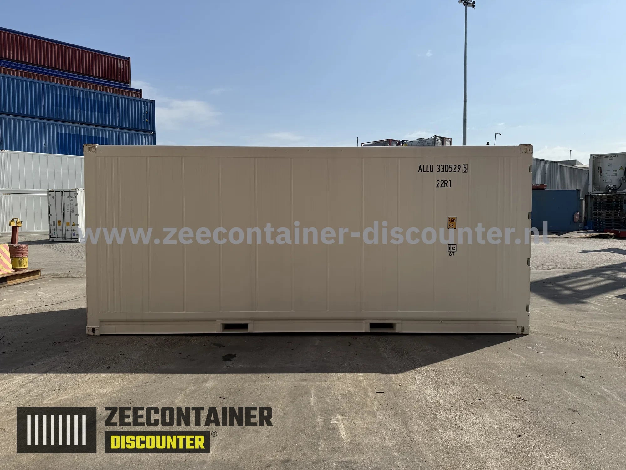 20ft Koelcontainer (reefer) - Nieuw (CSC) Zeecontainer Discounter