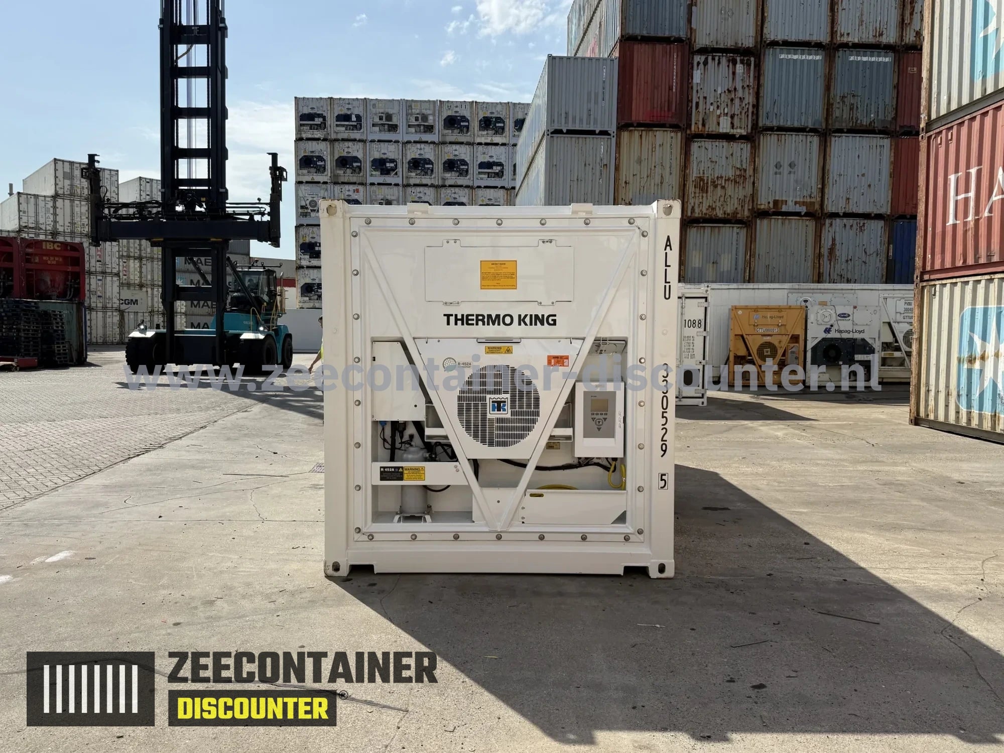 20ft Koelcontainer (reefer) - Nieuw (CSC) Zeecontainer Discounter