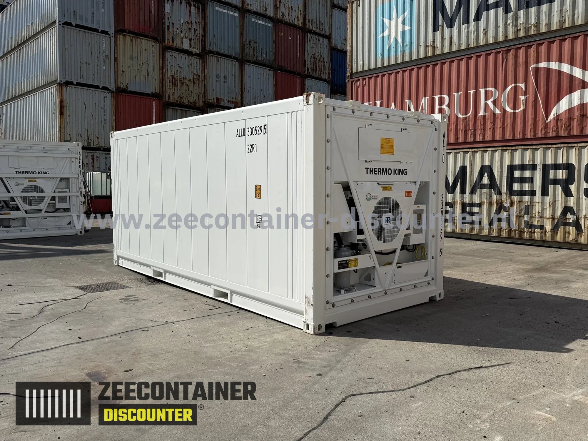 20ft Koelcontainer (reefer) - Nieuw (CSC) Zeecontainer Discounter
