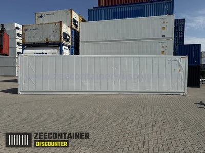 40ft High Cube Koelcontainer (reefer) - Gebruikt (CSC) Zeecontainer Discounter