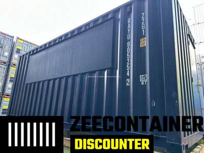 Modificatie: Uitgifte Luik in Container Monteren Zeecontainer Discounter