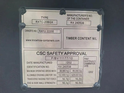 20ft Half-Hoge Open Top Zeecontainer Nieuw – RAL 7016 Antracietgrijs Zeecontainer Discounter