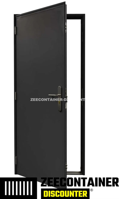 Modificatie: Loopdeur in Zeecontainer Zijwand – Enkele Deur Zeecontainer Discounter