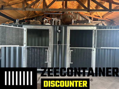 Modificatie: Extra Eendelige Staldeur 1,20 x 2,20 m Zeecontainer Discounter