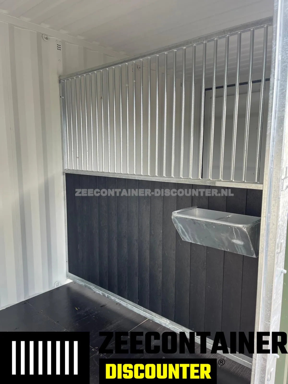 Modificatie: Extra Eendelige Staldeur 1,20 x 2,20 m Zeecontainer Discounter