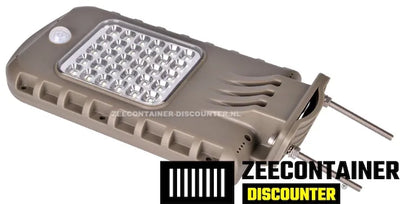 Solar LED Lamp met Bewegingssensor – 8W | IP65 Zeecontainer Discounter