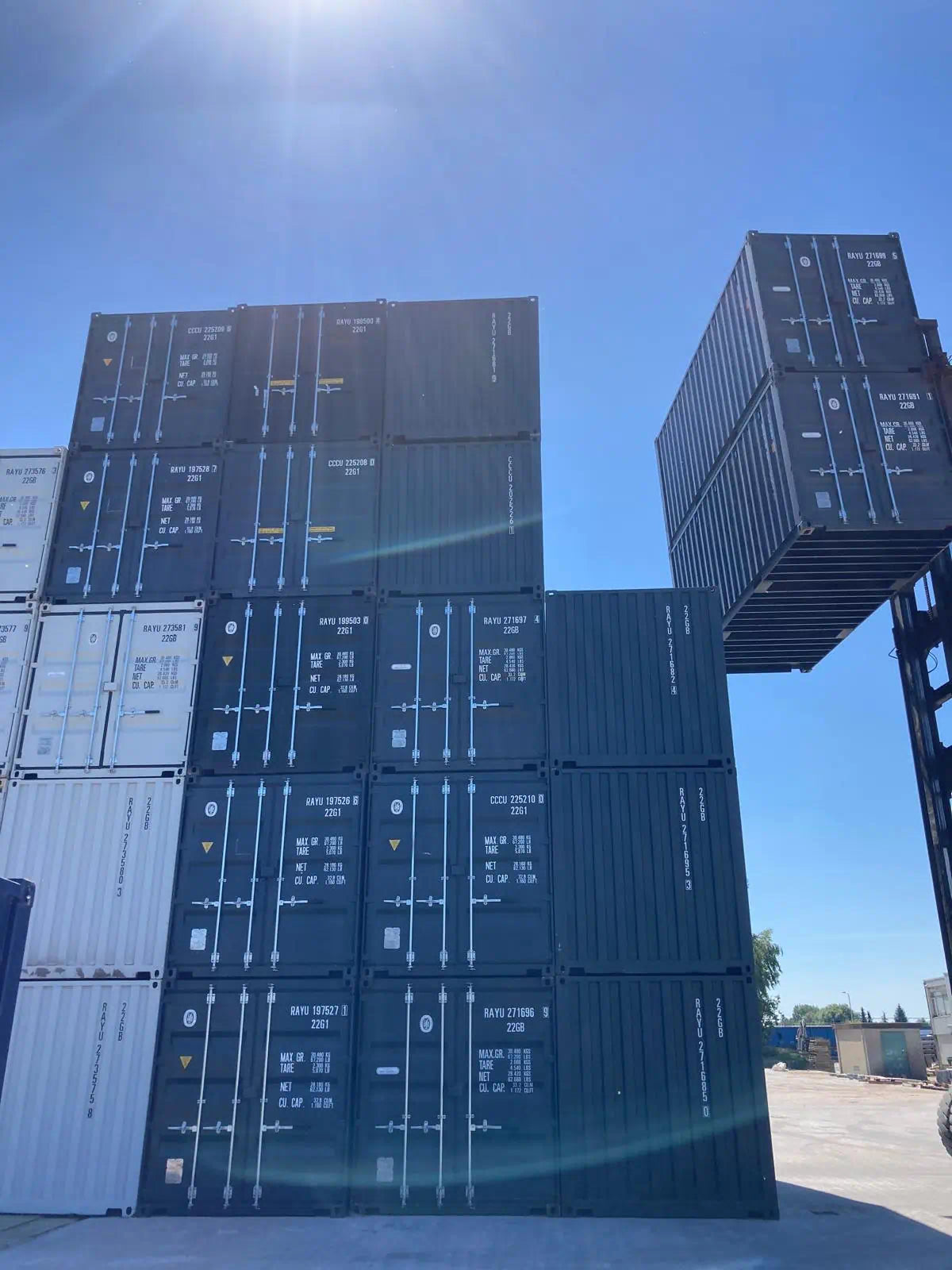 Containers voor logistiek en voorraadstromen