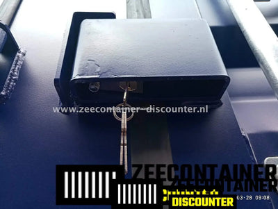 Containerslot voor slotkast – zwaar messing containerslot Zeecontainer Discounter