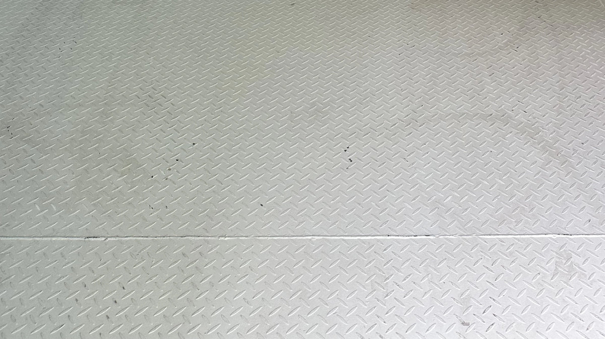 Steel floor texture