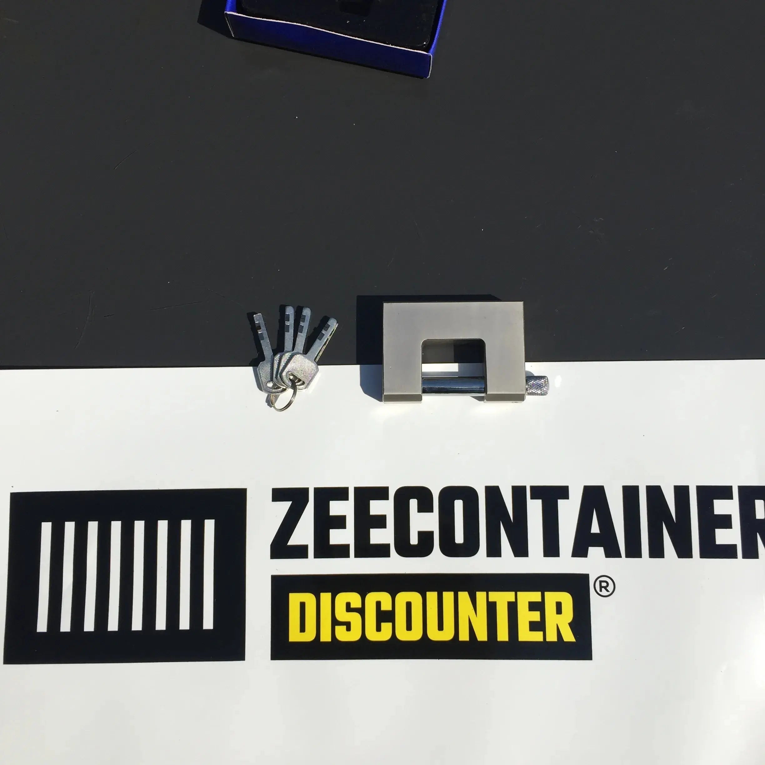 Containerslot voor slotkast – zwaar messing containerslot Zeecontainer Discounter