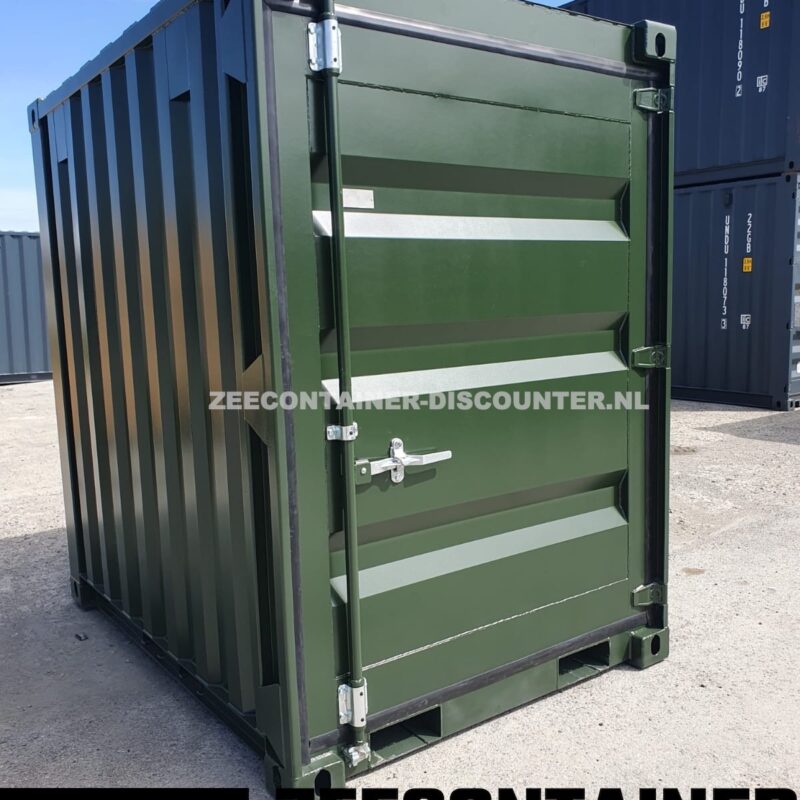 5ft opslagcontainer nieuw groen