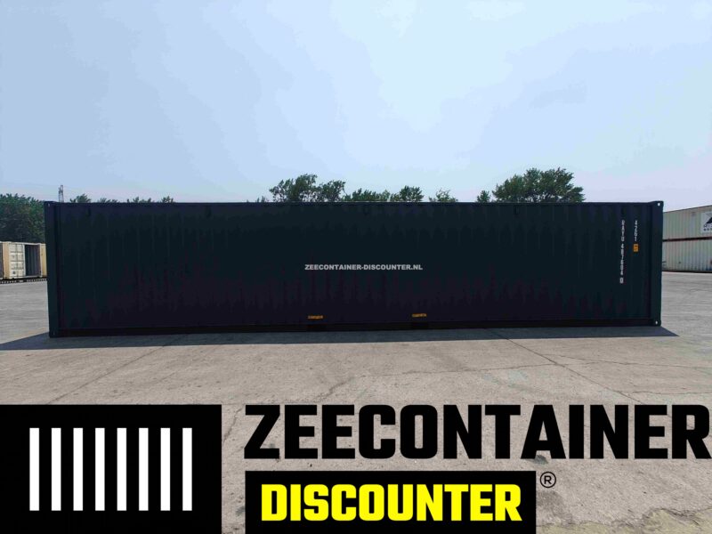 40ft zeecontainer  nieuw antracietgrijs