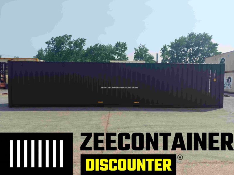 40ft zeecontainer  nieuw zwart