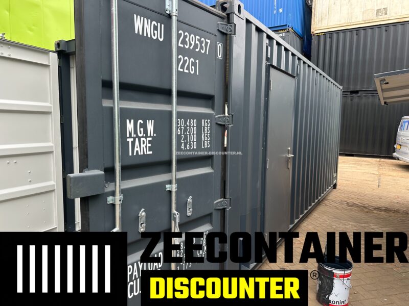 modificatie loopdeur in zeecontainer zijkant - Afbeelding 2